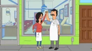Linda, l.; Bob, r.