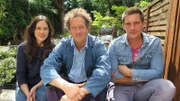 V.l.: Mei, Monty Don, Gerard