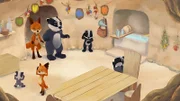 Margret und Edmund sehen, dass sich alle Kinder dauernd kratzen und ahnen den Grund.