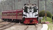 Koreanischer Personenzug.