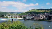 Blick auf Traben-Trarbach Stadtteil Traben.