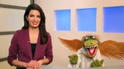 Linda Zervakis mit Engelchen Krokodella.