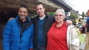 (Experte) Mauro Corradion mit Thomas Gambusch und Rosemarie Gambusch.