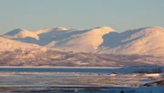 Landschaft in Spitzbergen.