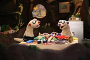 Jan und Henry untersuchen ihre Unordnung.