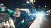 Feifei im Taxi in Shanghai