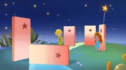 Der kleine Prinz erklärt den Ablauf.