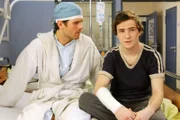 Alexis von Buren und Patient Jonas.