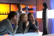 (v.li.) Ben (Tom Beck), Hartmut (Niels Kurvin), Katrin (Isabell Gerschke) und Semir (Erdogan Atalay) bewundern die schwarze Madonna. Alles scheint perfekt - bis sich die Madonna als Fälschung herausstellt...