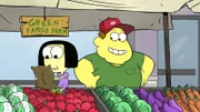 L-R: Tilly Green (voiced by Marieve Herington), Bill Green (voiced by Bob Joles)