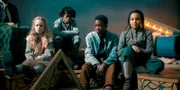 (v.l.n.r.) Constance (Elma Kolbeinsen), Knotten (Peter Andreas Hjellnes Moseng), Gorgon (Adam Mamadou Bizokunda) und Gabrielle (Mehetabel Natnael Hailu).