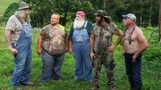 Witness talks to Buck, Jeff, Willie and Bill.