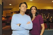 Gerner (Wolfgang Bahro) und Katrin (Ulrike Frank) bemerken die Spannungen zwischen Patrick und Dominik.