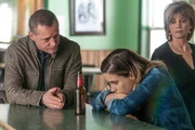 CHICAGO P.D. -- "Born into Bad News" Episode 223 -- Pictured: (l-r) Jason Beghe as Hank Voight, Sophia Bush as Erin Lindsay, Markie Post as Bunny Fletcher --