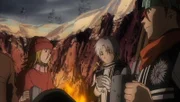 L-R: Elda, Allen Walker und Lavi
