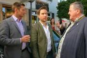 Hat Patrick Gerstenberg (Pablo Sprungala, M.) etwas mit dem Mord an seiner Ex-Freundin zu tun? Die Cops Hofer (Joseph Hannesschläger, r.) und Hansen (Igor Jeftić, l.) ermitteln.