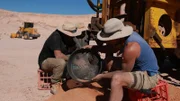 Blacklighters team (left to right) Mark I'Anson, John Nassar, Paul Coon, Coober Pedy