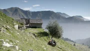 Aurelios Ankunft auf den Alm