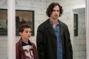l-r: Young Henry DeTamble (Jason David), Henry DeTamble (Theo James)