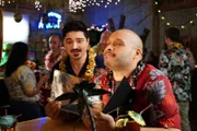 CHICAGO FIRE -- "Call It Paradise" Episode 314 -- Pictured: (l-r) Yuri Sardarov as Otis, Joe Minoso as Joe Cruz