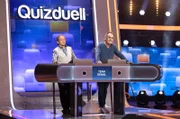Die Kandidaten des Teams "Genial": Die Moderatoren Hugo Egon Balder (r.) und Wigald Boning (l.).