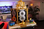 A view of the Fat Joe finished cake.