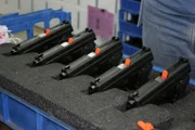 Sig P229 pistol.