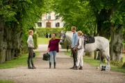 Foto v.l.: Esther Schweins (Rolle: Harriet), Liv (Franziska Wulf), Birger (Bernd-Christian Althoff), Dr. Theisen (Silke Matthias)