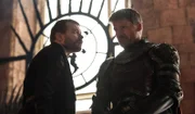 Pilou Asbæk as Euron Greyjoy and Nikolaj Coster-Waldau