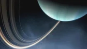 Uranus' rings and haze.