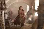 HBO's "Game of Thrones" season 2 Sansa- Sophie Turner Hound- Rory McCann Leering man- Martin Pemberton Leering Man- Reg Wayment