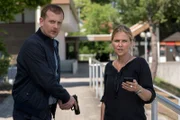 Maximilian Murnau (Christoph Schechinger) und Vera Lanz (Katharina Böhm) auf der Suche nach dem Mörder.
