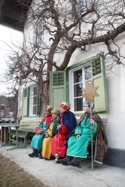 Sternsinger Mieminger Plateau.