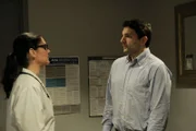 John Mascaro speaks with a doctor about his wife's condition.