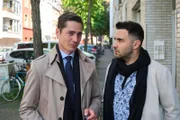 Ringo (Timothy Boldt, l.) ist fest entschlossen, Benedikt eine Retourkutsche zu verpassen. Rechts Easy (Lars Steinhöfel)