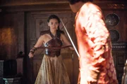 L-R: Jessica Henwick als Nymeria Sand, Toby Sebastian als Trystane Martell