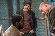 CHICAGO P.D. -- "The Three GS" Episode 219 -- Pictured: (l-r) Elias Koteas as Alvin Olinsky, Jason Beghe as Hank Voight