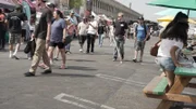 James Rath (4.v.r.) on the streets of Los Angeles