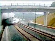 Train crash in Spain