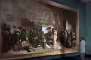 Gustave Courbets „Das Atelier des Künstlers“ aus dem Jahr 1855 sollte im selben Jahr im Palais des Beaux-Arts ausgestellt werden – doch dies wurde abgelehnt.