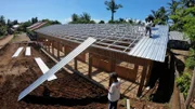 Gute Nachrichten vom Planeten – Wie wir Städte lebenswerter machen In Indonesien werden erdbebensichere Häuser gebaut.