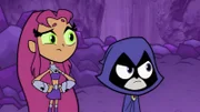 v.li.: Starfire, Raven
