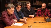 L - R: Marty Lagina, Rick Lagina, Alex Lagina, Jack Begley