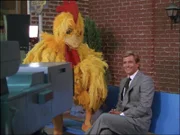 Faceman (Dirk Benedict, re.) gibt bereitwillig Interviews...