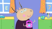 Madame Gazelle spielt eine Melodie ab zu der sich die Kinder ihr ganz eigenes Bild im Kopf machen sollen.