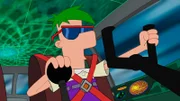 Phineas und Ferb treffen auf einen Außerirdischen und machen mit ihm eine Spritztour per Raumschiff - das hat Folgen...
