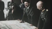 Hitler zu seinen Generälen: "Der bevorstehende Kampf ist ein Kampf zweier Weltanschauungen (…). Die jüdisch-bolschewistische Intelligenz muss beseitigt werden."