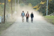 (v.l.n.r.) Kevin (David Clayton Rogers); Dr. Ben Song (Raymond Lee); Hannah Carson (Eliza Taylor)
