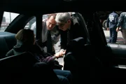 L-R Christopher Meloni as Det. Elliot Stabler, Richard Belzer as Det. John Munch