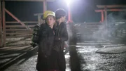 (v.l.n.r.) Amy Fleming (Amber Marshall); Ty Borden (Graham Wardle)